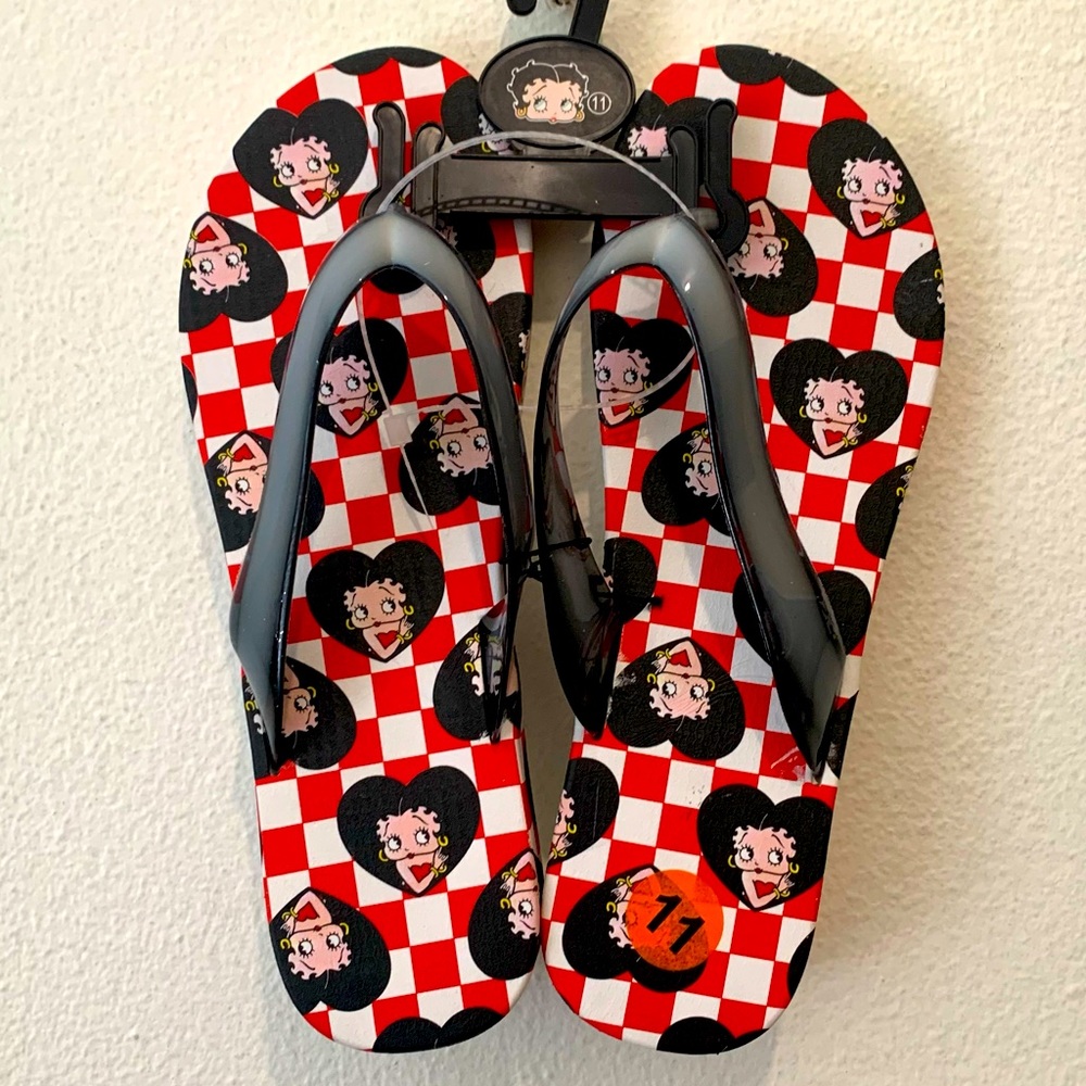 Betty Boop Flip Flops